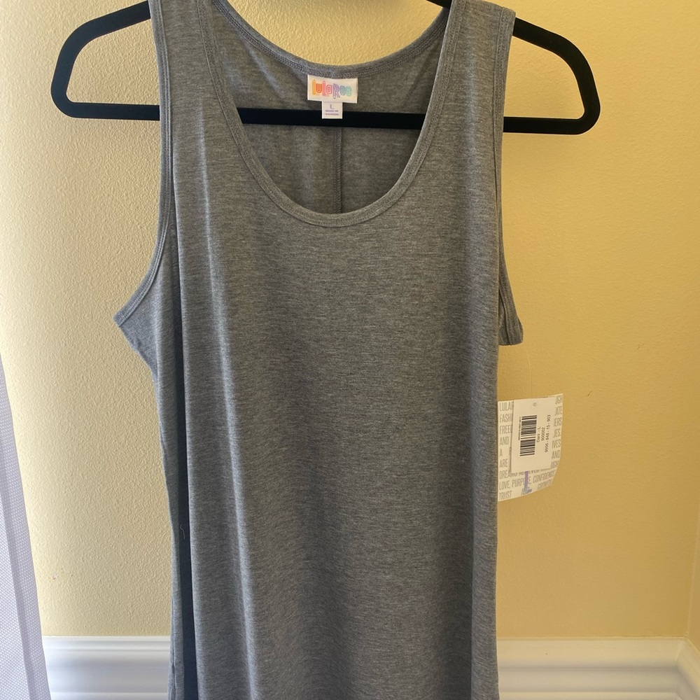 LuLaRoe Dani Maxi Dress- Gray